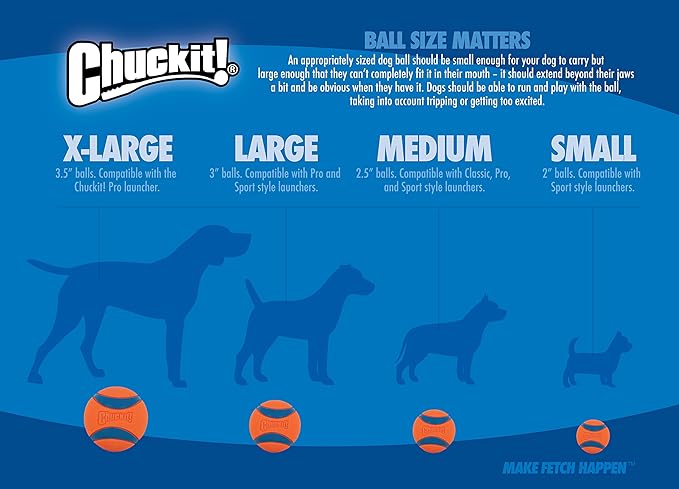 Chuckit! Ultra Ball Dog Toy, Balls for Dogs to Fetch, Durable Rubber, Small 2-inch, Pack of 24