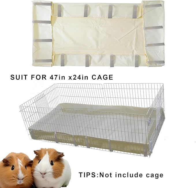 47x24 Cage Liner for Midwest Guinea Pig Cage or Amazon Guinea Pig 24inx47in Cage Accessories