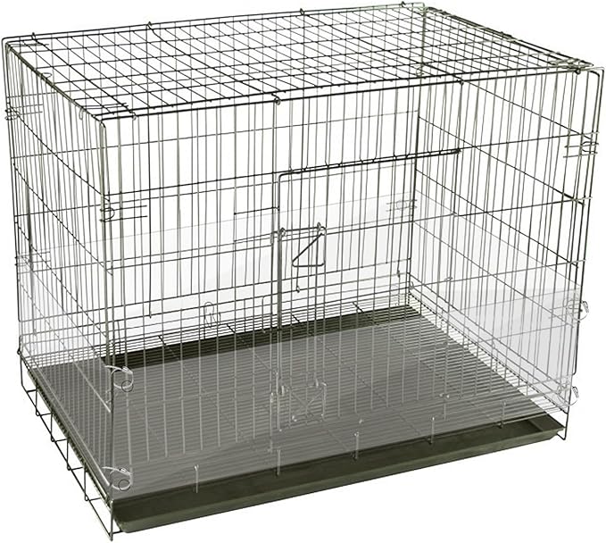 20 Pcs Pet Cage Liner 15.7'' x 6'', Cage Urine Guard Side Lining Clear Sheet with 100 Pcs Stainless Steel Zip Ties, Anti-Urine Side Lining Sheet for Rabbit Guinea Pig Hamster Ferret Chinchilla