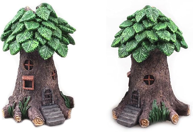 Resin Tree Aquarium Castle, Natural Fish Tank Décor, Ornaments Safe Decorations, Cute Lively Tree Aquarium Decoration, Fish Tank Display Decor.