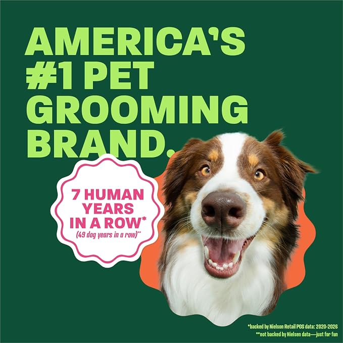 TropiClean 2-in-1 Dog Shampoo and Conditioner & Dog Detangler Spray Dematting, Grooming Bundle, Puppy Safe, Made in USA