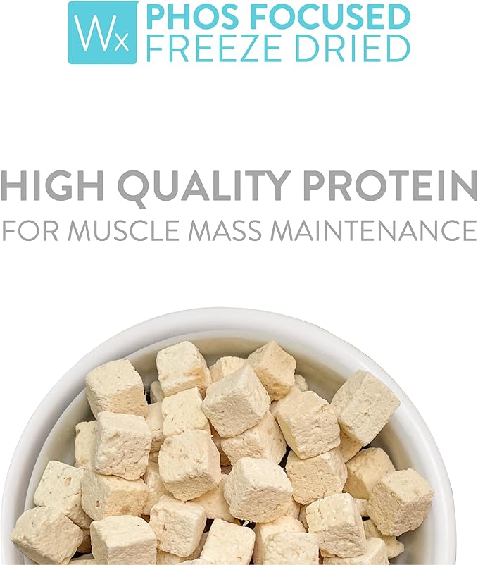 Weruva Wx Phos Focused Freeze Dried, Chicken Breast & Tilapia Formula, 1oz Bag (Pack of 2)