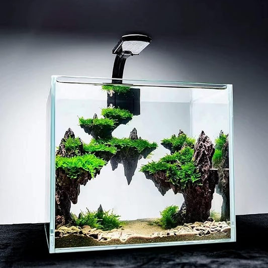 Allcolor Fish Tank Decor Rocks.Aquarium Decoration Model.Easy Superior Aquascape (Elf Island)