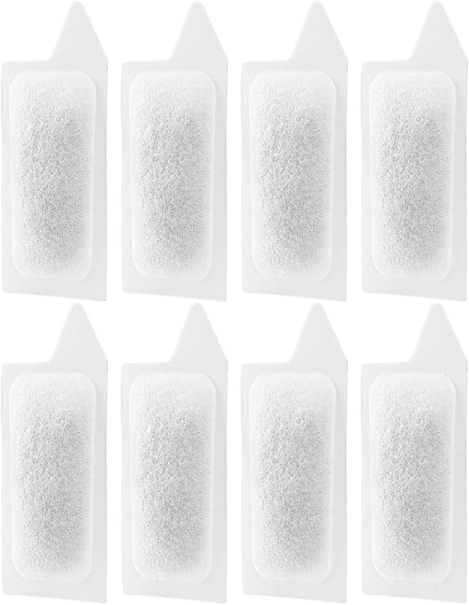 8 Pack Small Aquarium Filter Cartridge Compatible with Tetra Small Filter Cartridges, Compatible with Tetra Whisper Filter Small, Fish Tank Filter Cartridge for 3–10 Gallon Fish Tank