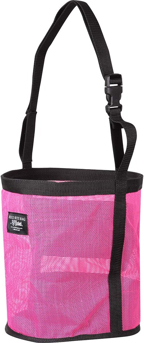 CASHEL Company Feed Rite Bag Horse Pink, (FRB-PNK)