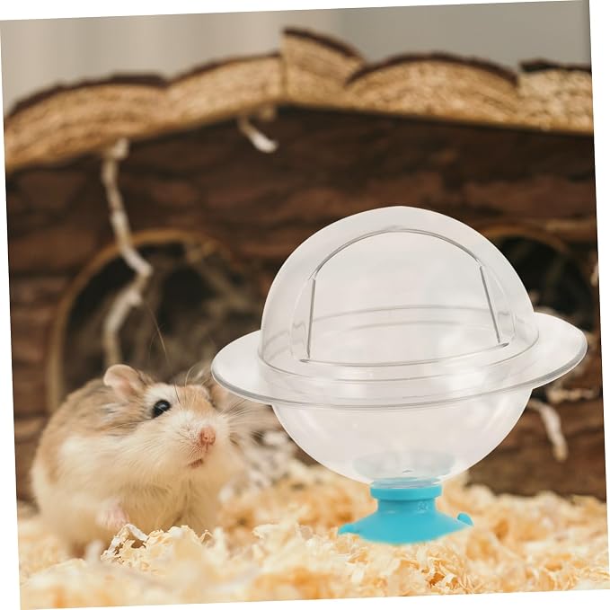 SUPVOX Hamster Sand Bath Box Small Pet Bathtub Easy to Dual Use for Hamsters and Guinea Pigs Design for Fun and Bathroom Accessory