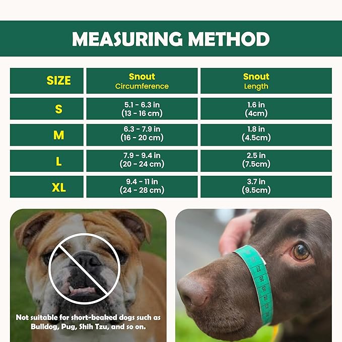 Dog Muzzle for Small Dogs - Soft Air Mesh Small Dog Muzzle | Perfect for Barking and Biting Prevention | Puppy Mussels for Grooming Allows Panting & Drinking