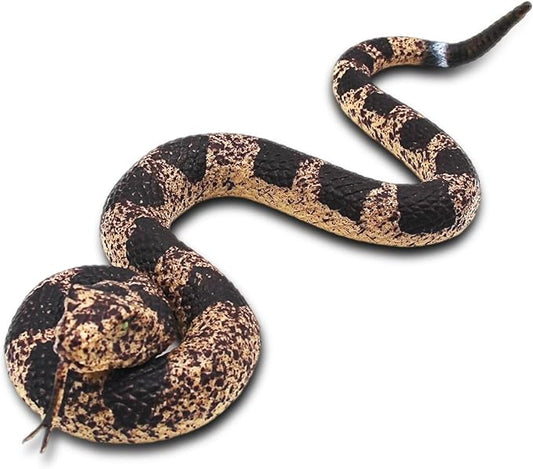 Upitry Rubber Snakes Fake Snake Rattlesnake - Realistic Keep Birds Away - Prank Life Size Toy That Look Real - Garden Plastic Scare Birds