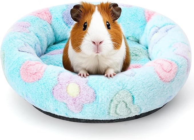 FEBSNOW Guinea Pig Beds, Hamster Bed Hedgehog Bed for Tortoise Hamster Hedgehog Lizard Squirrel and Other Small Animal