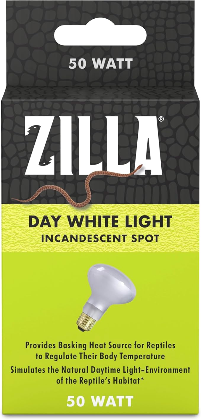 Zilla Incandescent Spot Bulbs Day White 50 Watts