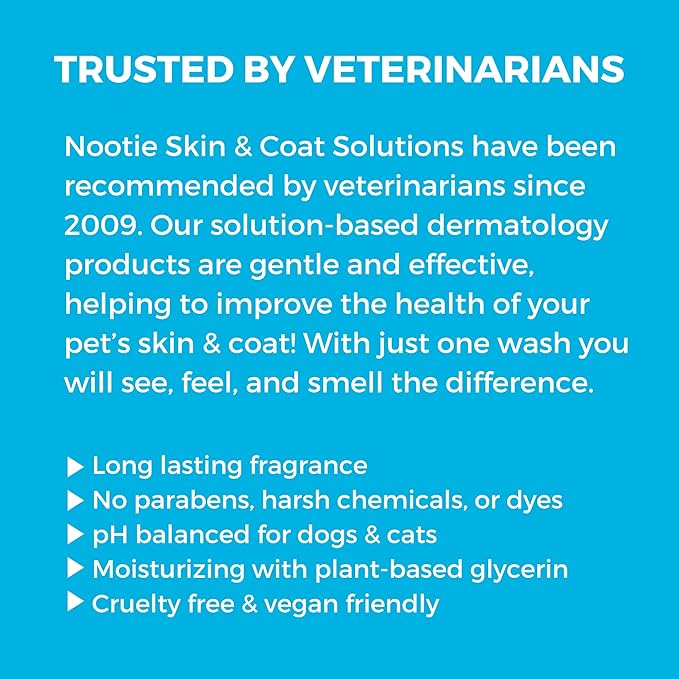 Nootie Daily Spritz Pet Conditioning Spray - Dog Conditioner for Sensitive Skin - Long Lasting Fragrance - No Parabens, Sulfates, Harsh Chemicals or Dyes - Sold in Over 10,000 Pet Stores