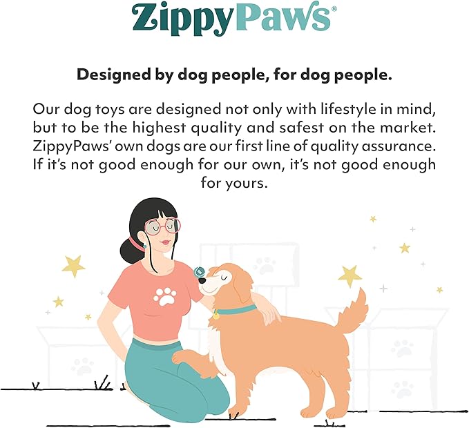 ZippyPaws Multi-Pack - Dog Squeaky Toys to Keep Them Busy, Funny Food Plush for Small & Medium Dogs, Cute Stuffed Puppy Toy, Pet Products, Dog Gift for Valentine's Day - Chocolate Covered Strawberries