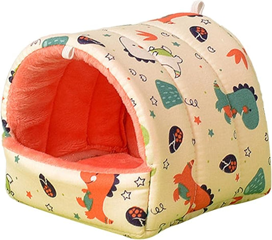 Pet Hammock Bed Habitat Decors Cage Hideouts Resting Mats Ferrets Play Winter Hideaways Pet Supplies Washable for Small Animals Hanging Bed for Small Pets