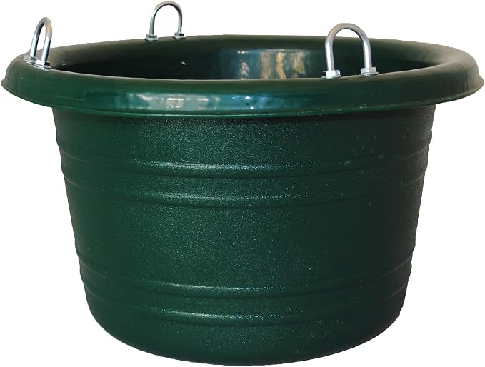 Horsemen's Pride Horse Feed Tub, Small, 18 Quarts, Green