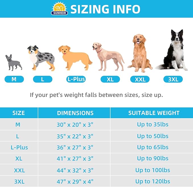 Orthopedic Dog Bed for Extra Large Dogs, XXL Waterproof Deluxe Plush Dog Crate Bed with Removable Washable Cover & Anti-Slip Bottom, Egg Crate Foam Pet Bed Mat, 44 x 32 Inches, Silver Grey