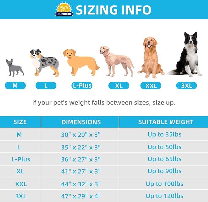 Sunheir Orthopedic Dog Bed for Medium Dogs, Waterproof Deluxe Plush Dog Crate Bed with Removable Washable Cover & Anti-Slip Bottom, Egg Crate Foam Pet Bed Mat, Light Grey, (30.0"L x 20.0"W x 3.0"Th)