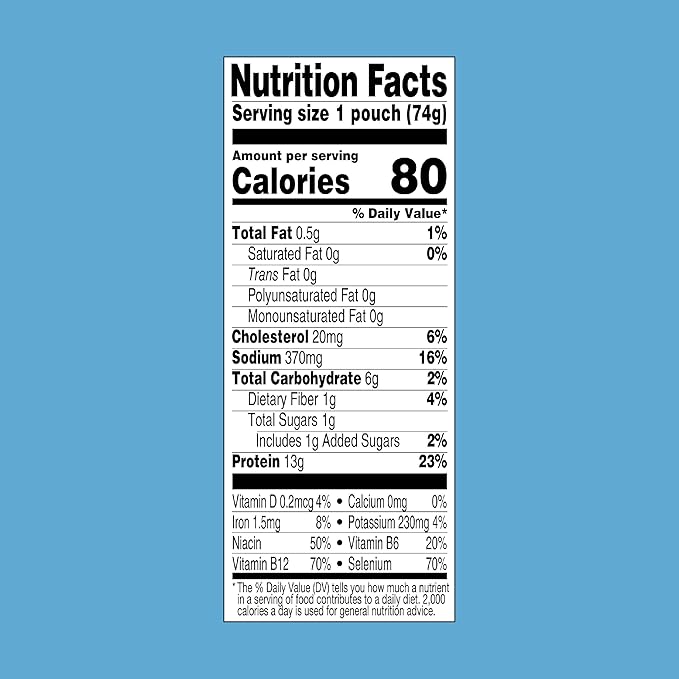 StarKist Tuna Creations BOLD Spicy Korean Style with Gochujang, 2.6 oz Pouch (1 Pack) Ready to Eat Wild Caught Tuna, 13g Protein, 80 Calories Per Serving, Perfect for Salads, Meals and Snacks
