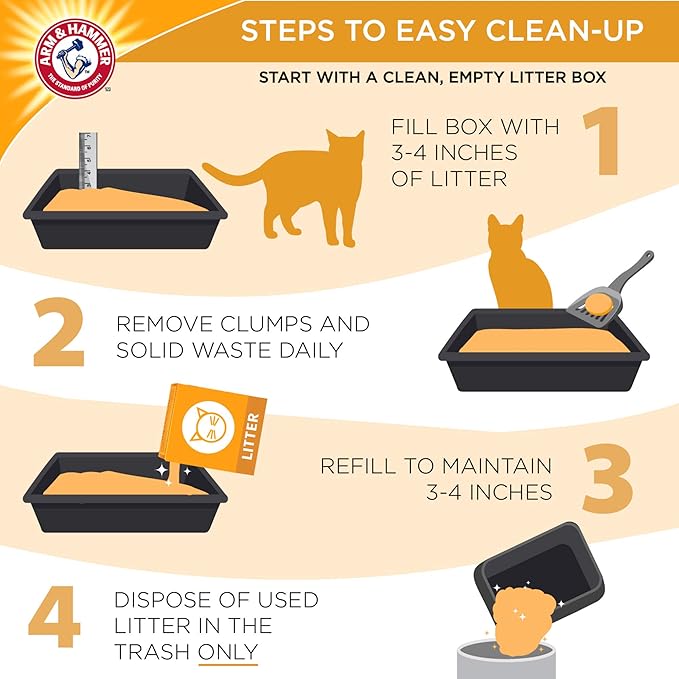 Arm & Hammer Super Scoop Clumping Litter Fresh Scent, 20lb