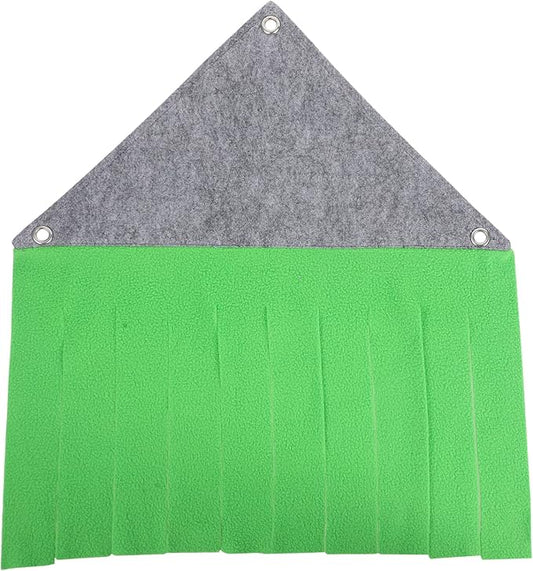 YARNOW Small Animal Hideaway Tent for Hamsters Rats and Guinea Pigs Cozy Corner Hammock Hideout Toy Fun Exercise Space for Small Pets Easy to Install Green Design