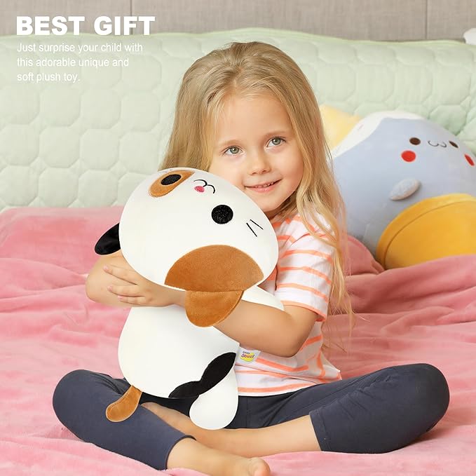 Onsoyours Original Calico Cat Plush 13 Inch Kitty Plushies Toy Kitten Stuffed Animal Soft Pillow Kawaii Plushie Gift for Kids(Calico Cat, 13")