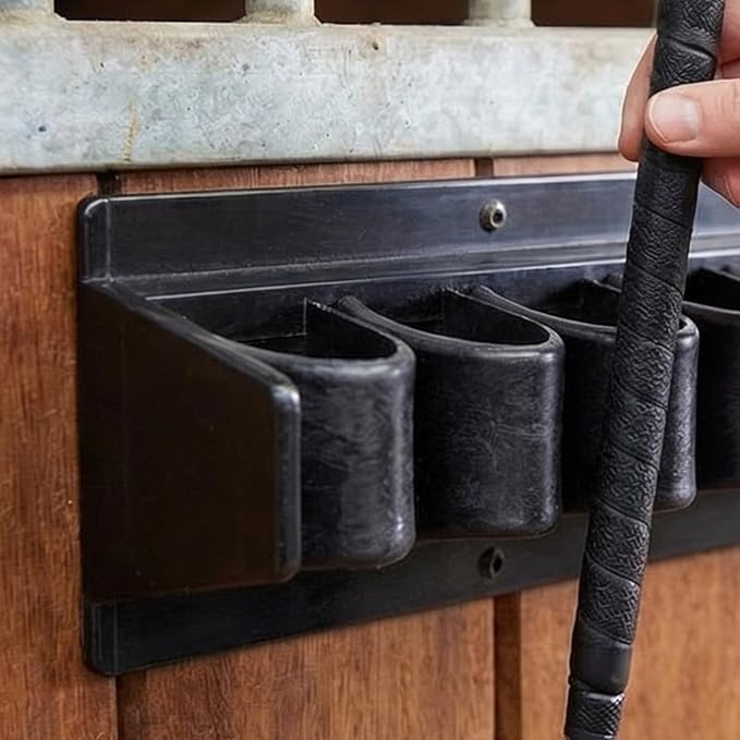 Long Whip Tool Storage Rack Wall Mounted Whip and Crop Holder Wand Display Stand for Professional Riders Horse Rack