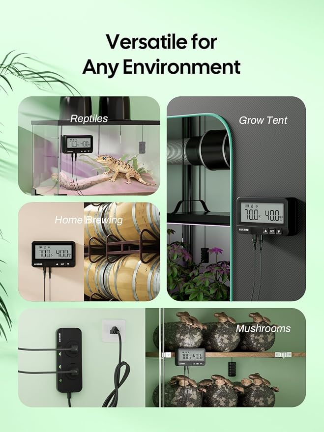 LUXBIRD Temperature and Humidity Controller