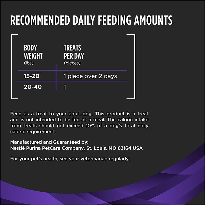 Purina Pro Plan Veterinary Diets OraChews - Small and Medium Breed Dental Chews for Dogs – 7 Treats