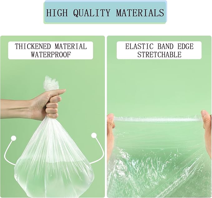 10pcs Clear Disposable Bird Cage Liners, Large Size 28x20in BirdCages Litter Box Plastic Film Cover, Pet Crate Tray Covers for Bird Parakeet Bunny Finches Ferret Chinchilla Small Animal (10)