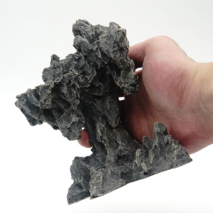 Allcolor Fish Tank Decor Rocks.Aquarium Decoration Model.Easy Superior Aquascape (Elf Island)