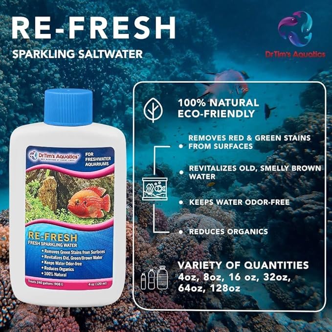 DrTim's Aquatics Re-Fresh Freshwater (DrTim's Aquatics Re-Fresh Freshwater 8oz)