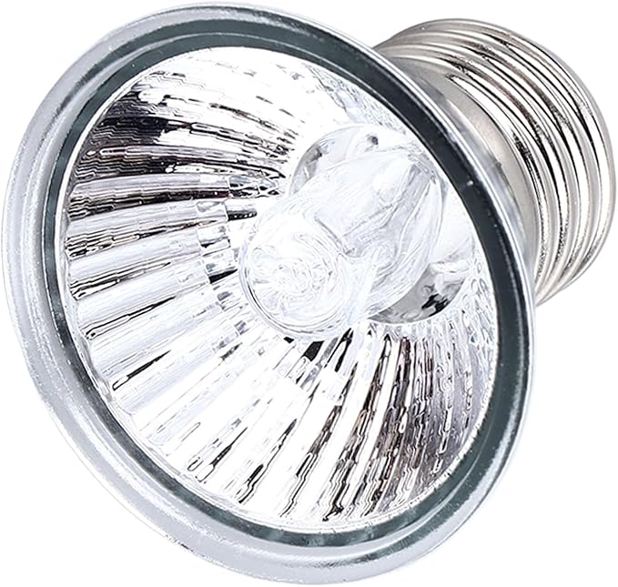 YOUTHINK Superior Reptile Heat Lamp for Lizards - Energy Efficient 360 Degree Lighting and Warm UVA UVB Basking Lamp, Suitable for Birds, Chickens (25W)