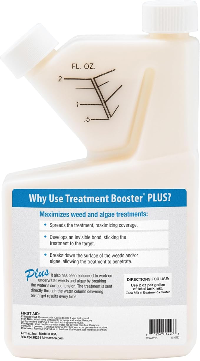 Airmax Treatment Booster Plus Surfactant, Increases Effectiveness of Other Solutions & Penetrate Cuticle Break Water Surface Tension, 16 Ounces