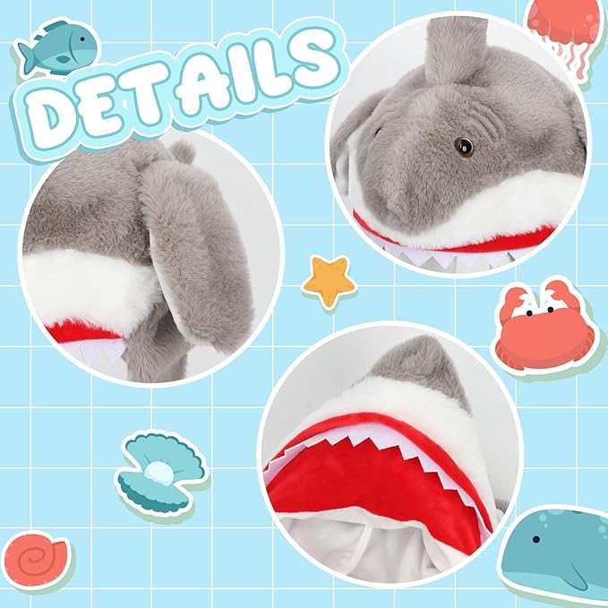 Bubblepompom Animal Hat with Ears Moving Jumping Pop Up Beating Hat Plush Holiday Cosplay Dress Up Funny Gift for Kids