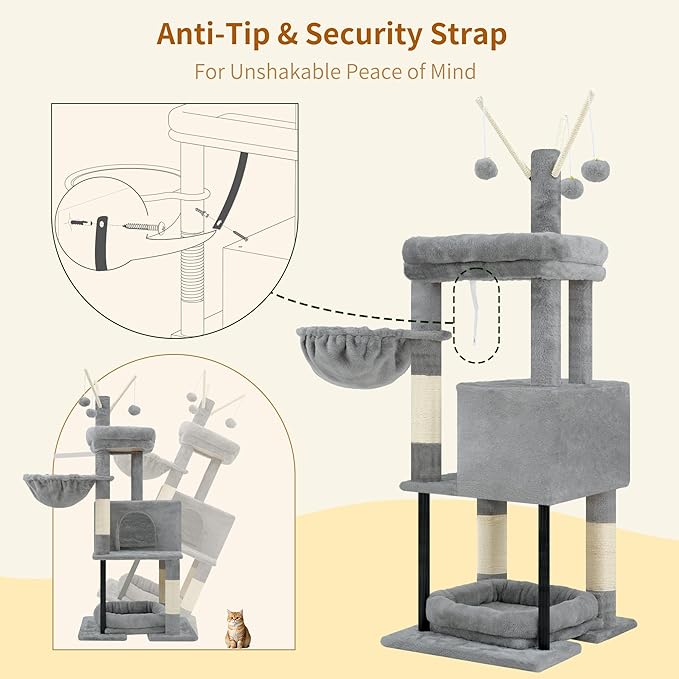 Heybly Cat Tree，HCT202SW
