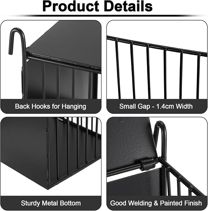 Upgraded Hay Rack for Rabbits, Rabbit Hay Feeder with Tops, Metal Frame Bunny Feeder, Square, Rabbit Feeding Holder for Guinea Pigs, Chinchillas, Small Animals