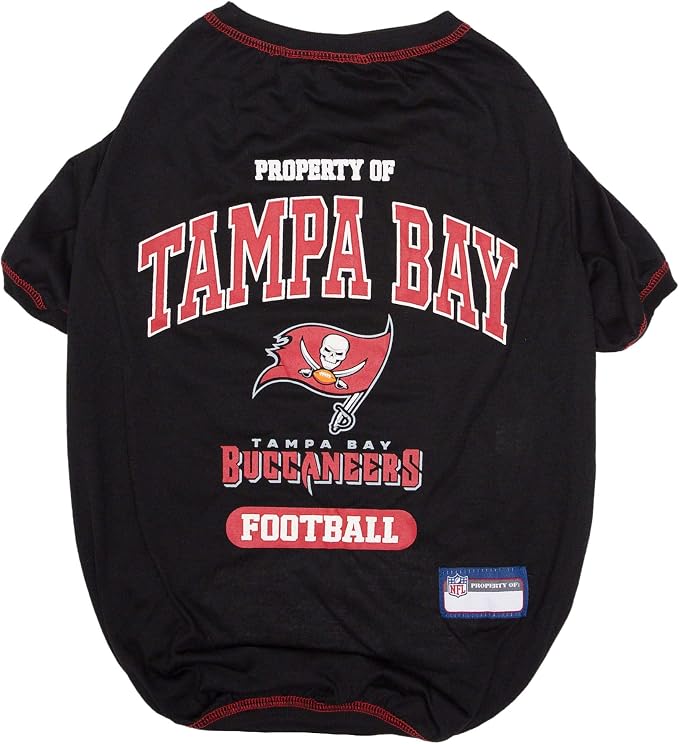 Pets First Tampa Bay Buccaneers Dog T-Shirt, X-Large, Multi-Color