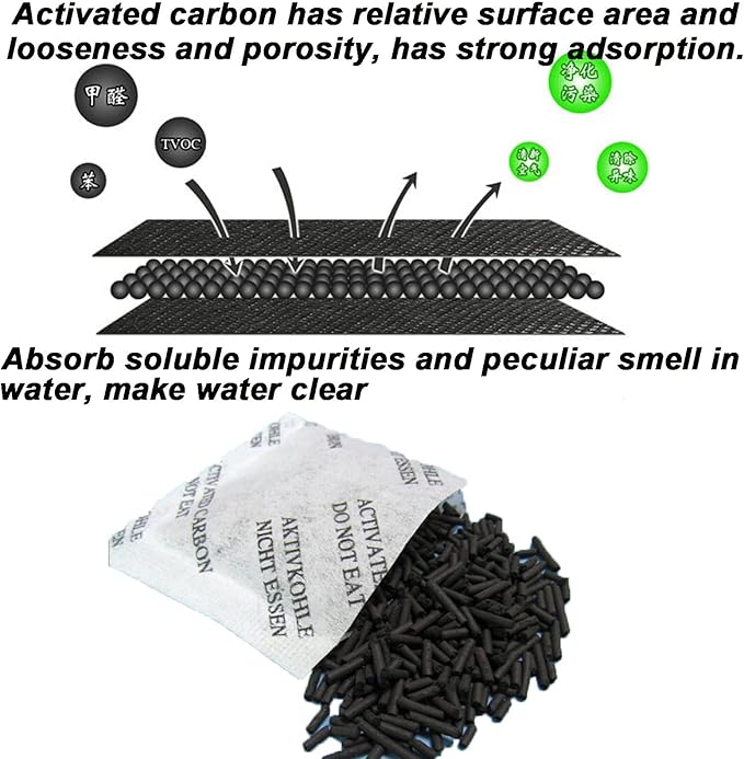 4pcs Bio-Sponge Filter Replacement for 6W 15W Ultra Quiet Fish Tank Filter 4-in-1 Internal Aquarium Filter