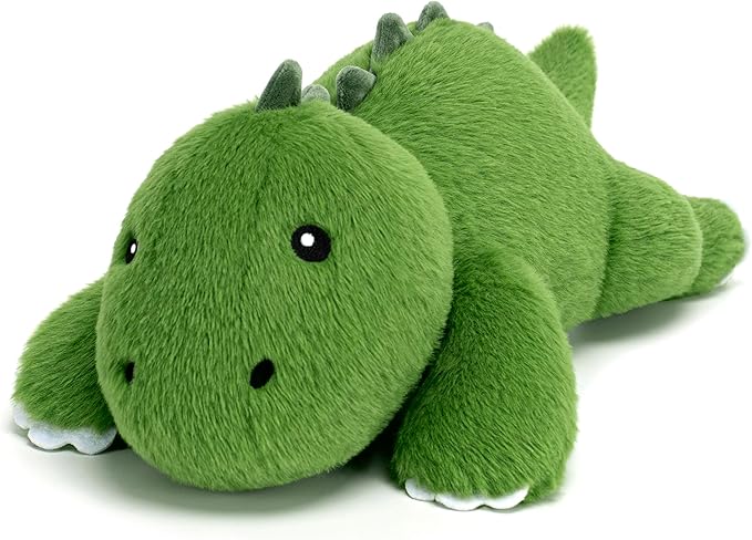 SQEQE Weighted Stuffed Animals Dinosaur Plush, Weighted Stuffed Animals Dino Plushies for Cozy Comfort, Soft T-Rex Pillow Toy for Kids Adults, Valentines & Birthday Gifts 23.6 Inch 3.8 Lbs