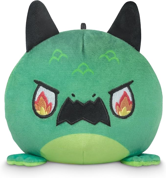 TeeTurtle Lizard and Dragon Reversible 4" Plushie - RPG Collection - Kawaii Cute Soft Stuffed Animals