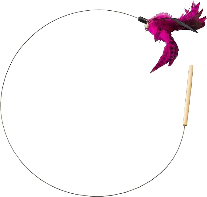 SPOT Teaser Wand Cat Toy, 44", Assorted, Model Number: 52058