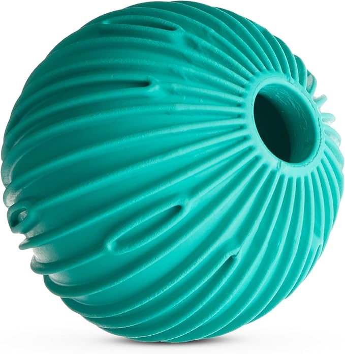 Barkbox Sea Foam Reef Ball Treat Dispensing Toy for Large Dogs, Perfect for Fun-Filled Stimulation and Interactive Playtime