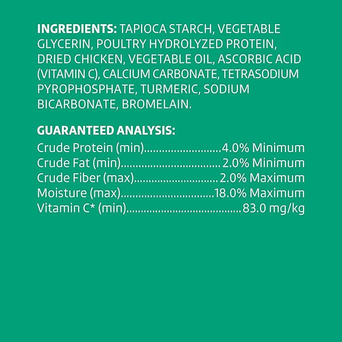 Amazon Brand - Wonder Bound Chicken Flavor Dental Sticks for Large Dogs (Over 30 lbs), 6-Ridge Shape for Plaque & Tartar Control, Freshens Breath, Made With Real Chicken, 40 Count (Pack of 1)