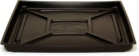 Pet Lodge Plastic Rabbit Hutch Dropping All-Purpose Pan for Rabbit Hutches, Pet Homes, Cat Litter Boxes, Feed Trays or Oil Drip Pans, Black