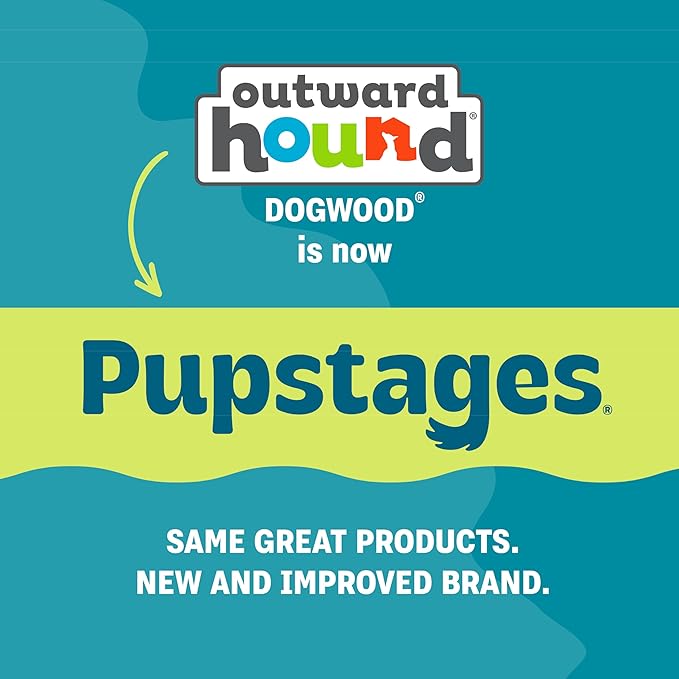 Pupstages Super Dogwood Dog Chew Toy, Made in the USA – Real-Wood Blend, Natural Wood Flavor & Texture, Moderate Chewers, Small, 7.5"