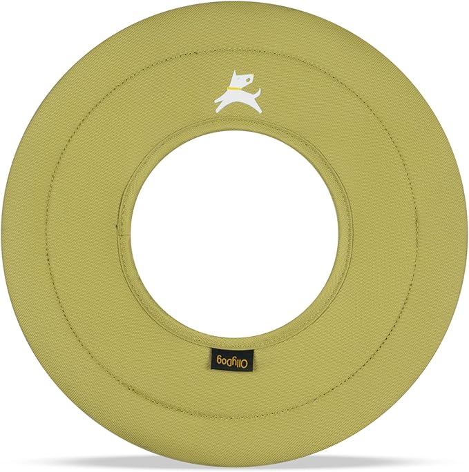 OllyDog Super Flyer, Floating Dog Disc for Water Play – Soft Durable Dog Fetch Toy, Eco-Friendly Recycled Material, Gentle on Teeth, Lightweight Flying Disc for Medium, Large Dogs (Alchemy, 11")