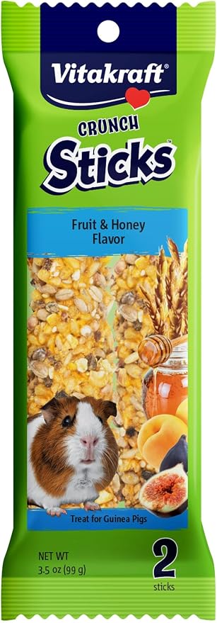 Vitakraft Fruit Stick Guinea Pig Treat [Set of 3]