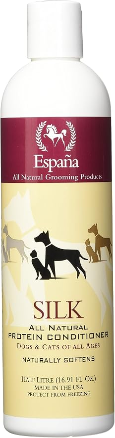 Espana Silk ESP1015DC Specially Formulated Silk Protein Conditioner for Dogs and Cats, 16.91-Ounce