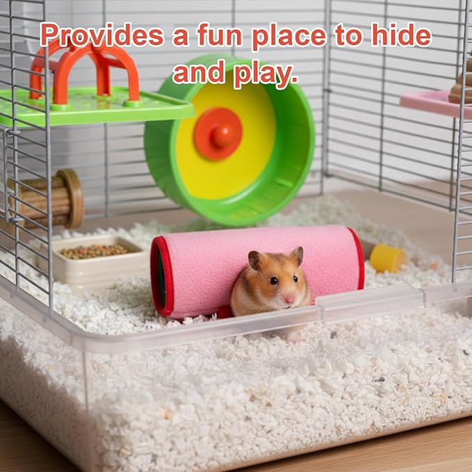 Guinea Pig Hideout, Guinea Pig Hides, Small Animal Hideaway with Two Styles, Cozy Shelter for Pet Hamsters, Durable Design and Safe Materials for Cage Enrichment