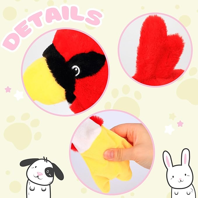 Bubblepompom Animal Hat with Ears Moving Jumping Pop Up Beating Hat Plush Holiday Cosplay Dress Up Funny Gift for Kids