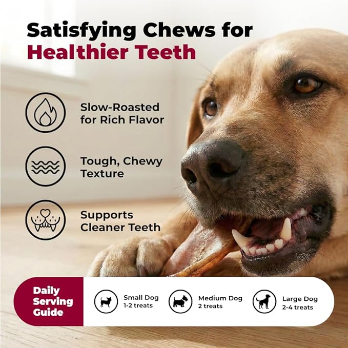 Best Pet Supplies GigaBite Half-Cut Pig Ears for Dogs - All-Natural Slow-Roasted Chews that Clean Teeth and Satisfy Aggressive Chewers - 50 Pack for Medium, Large Dogs